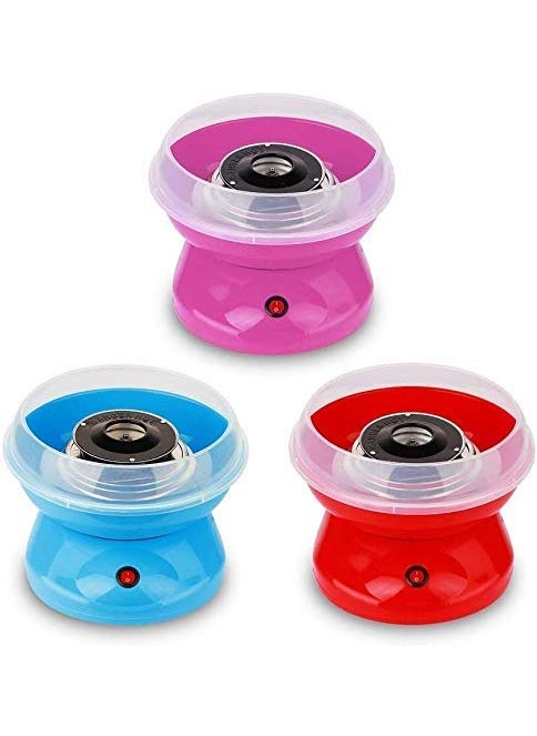 ISTARA Istara Cotton Candy Maker Automatic Electric Fancy Mini Cotton Candy Machine Portable Electric DIY Sweet Cotton Candy Maker Candy Sugar Machine for Children Girl boy Gift  - Image 4