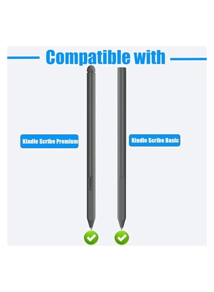 بروماس 3 قطع من رؤوس أقلام الرصاص الدقيقة من سبائك التيتانيوم لقلم القلم، طقم بديل لرأس القلم متوافق مع S22/ S21/ S8/ S7/ S6/ Note 10، لا يوجد مناقير حبر جاف ناعمة مهترئة لتدوين المناقير الاحتياطية - Image 4