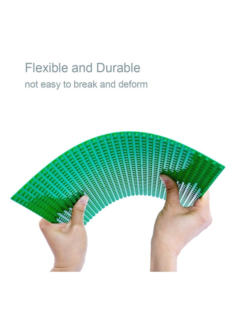 لوحات قاعدة كتلة البناء الكلاسيكية متوافقة مع جميع العلامات التجارية الرئيسية60 *60سم  لوحات أساسية متنوعة الألوان"أخضر" - Image 3