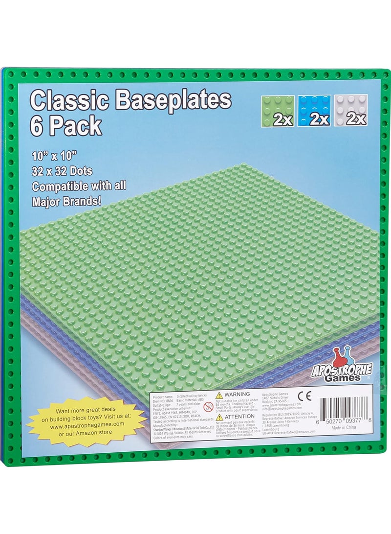 لوحات قاعدة كتلة البناء الكلاسيكية متوافقة مع جميع العلامات التجارية الرئيسية60 *60سم  لوحات أساسية متنوعة الألوان"أخضر" - Image 4