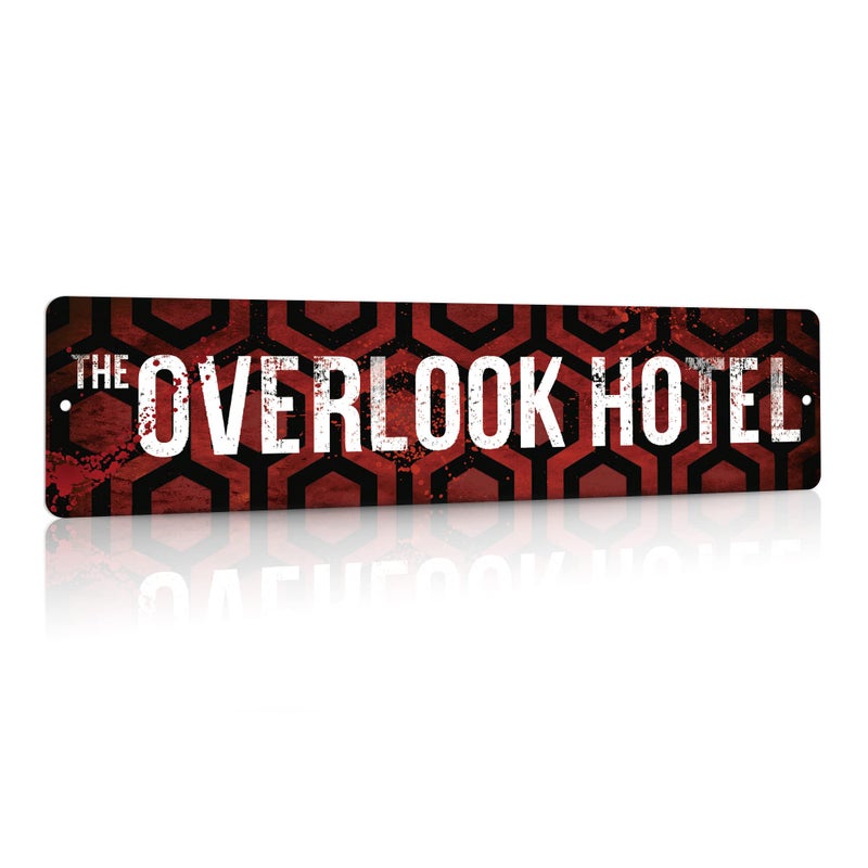 Putuo Decor Overlook Hotel Street Sign - Vintage Man Cave Decor Rhorror Decor Decor Decor Decor - Image 1
