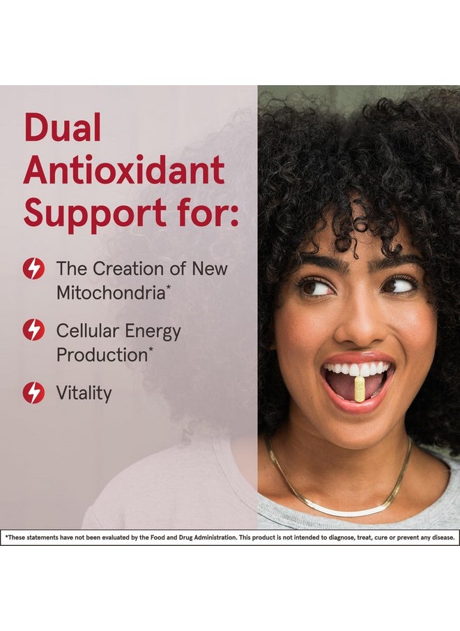 جارو فورملاز Jarrow Formulas QH-Absorb + PQQ، مكمل غذائي، يدعم مضادات الأكسدة للتكوين الحيوي للميتوكوندريا وإنتاج الطاقة الخلوية وصحة القلب والأوعية الدموية، 30 كبسولة هلامية، إمداد لمدة 30 يومًا  - Image 4