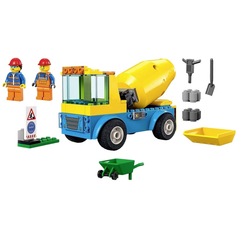 LEGO - City Cement Mixer 85 Pieces - 60325 - Image 2