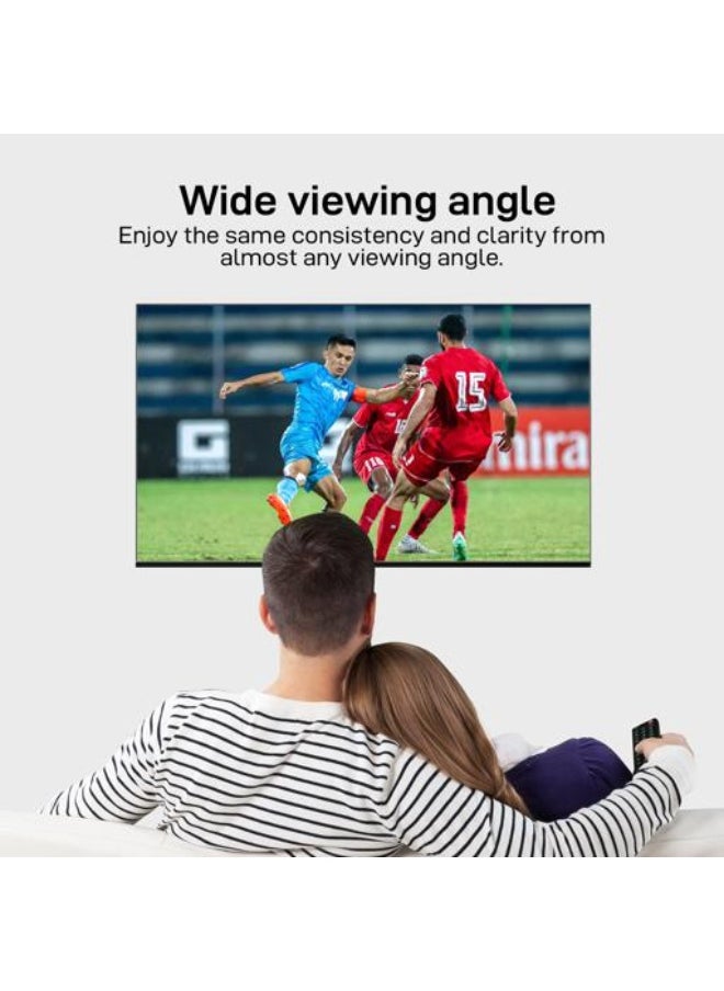 GEEPAS 65" Smart Ultra HD LED Google TV with Dolby Audio, Chromecast, Licensed Apps & Multiple Ports  - Image 4