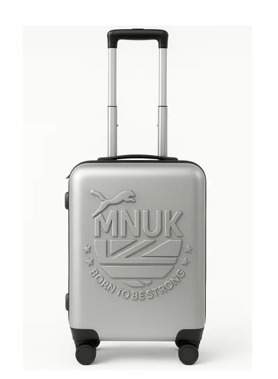 MNUK MANCHESTER 20inch Luggage bag| Polycarbonates & ABS Hardside Luggage Trolley with TSA Lock| Double 360Â° 4 Wheeler| Cabin-20 Inch|Silver
