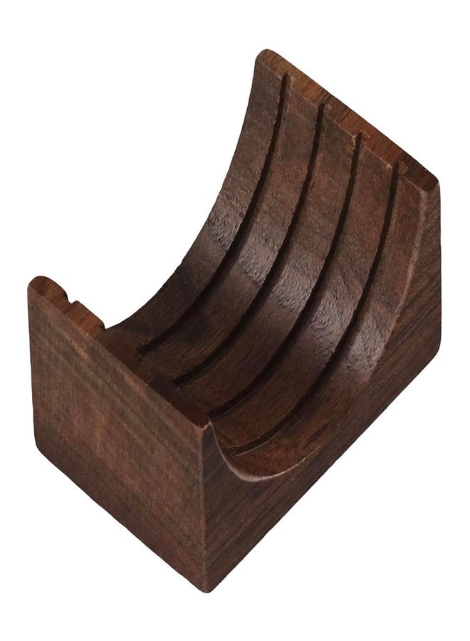 Hobbyme 51/53/58mm Reusable Coffee Filter With Walnut Wood Holder - Puck Screen Stand Set for Espresso Machine - Image 1