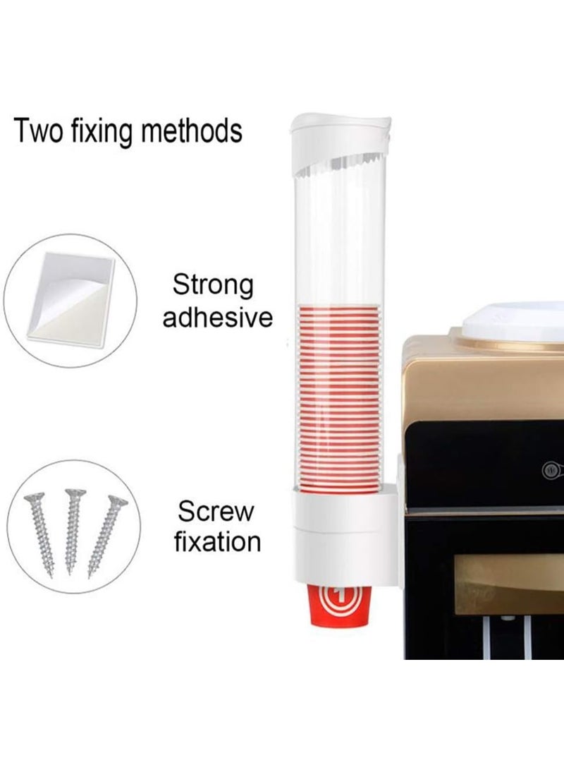 Earss Cups Dispenser – Anti-Dust Waterproof Disposable Cup Holder Rack Box for Home, Office & Public Use - Image 3