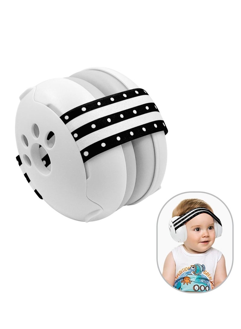 2 في 1 أغطية أذنين عازلة للصوت 2 في 1 أغطية أذنين عازلة للصوت لنوم الطفل الرضيع للحد من ضوضاء النوم أثناء الطيران في الطائرة - Image 1