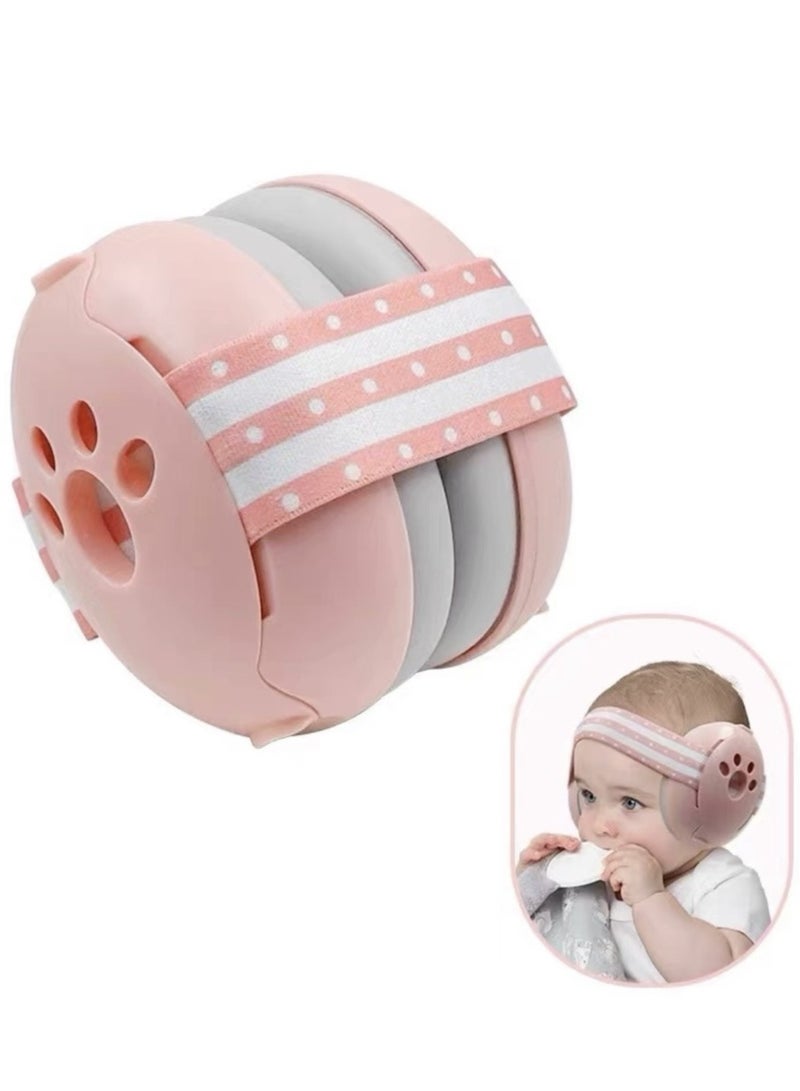 2 في 1 أغطية أذنين عازلة للصوت 2 في 1 أغطية أذنين عازلة للصوت لنوم الطفل الرضيع للحد من ضوضاء النوم أثناء الطيران في الطائرة - Image 2