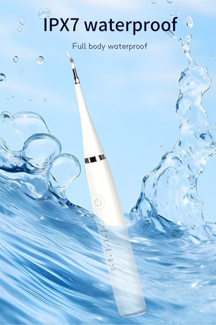 JIEZM Electric Toothbrush & Teeth Cleaning Kit,2 Brush Heads,1 Plaque Care Tip,5 Cleaning Modes,Teeth Cleaning & Whitening Set ,Gentle Oral Hygiene Tool,Waterproof, Deep Clean for Adults & Kids - Image 4