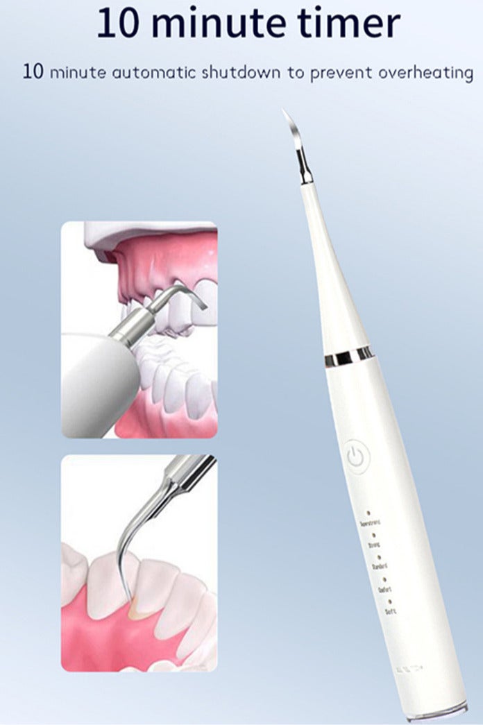 JIEZM Electric Toothbrush & Teeth Cleaning Kit,2 Brush Heads,1 Plaque Care Tip,5 Cleaning Modes,Teeth Cleaning & Whitening Set ,Gentle Oral Hygiene Tool,Waterproof, Deep Clean for Adults & Kids - Image 5