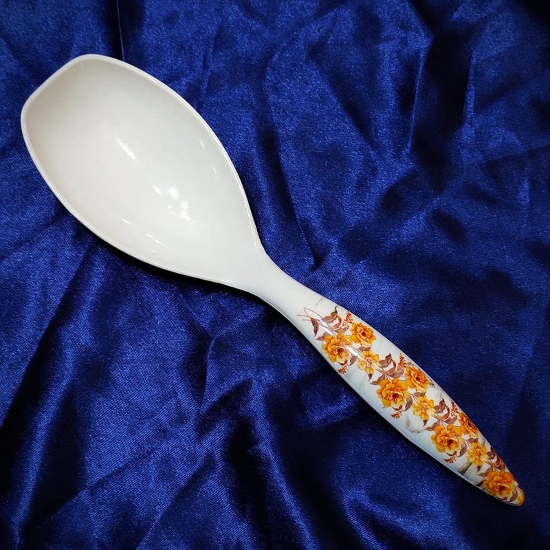 Vemlons Melamine Long Handled Serving Spoon, Tableware Set of 1 Piece, Food Grade