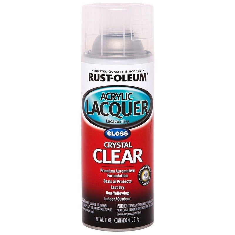 Rust-Oleum Automotive 253366 Acrylic Lacquer Spray, Clear Gloss, 11-Ounce (pack of 1) - Image 3