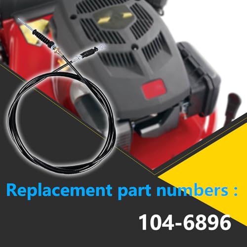 BSNOVT Shift Cable 1046896 1046896 Compatible with Toro Utility Vehicles 07236 0723 07252 07252TC 07253 07253TC 07264 07264TC 07277 07277TC 07359 07359TC 12003 12004 12004TC Gear Shift Cable - Image 3