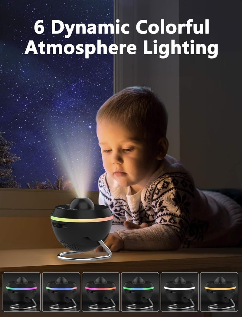 MERTTURM Galaxy Projector for Bedroom, HD 13 in 1 Planet Discs Planetarium Star Projector, Dynamic Meteor, RGB Lighting, Skylight Projector for Bedroom Ceiling Decor, Children, Adults, Gift - Image 5