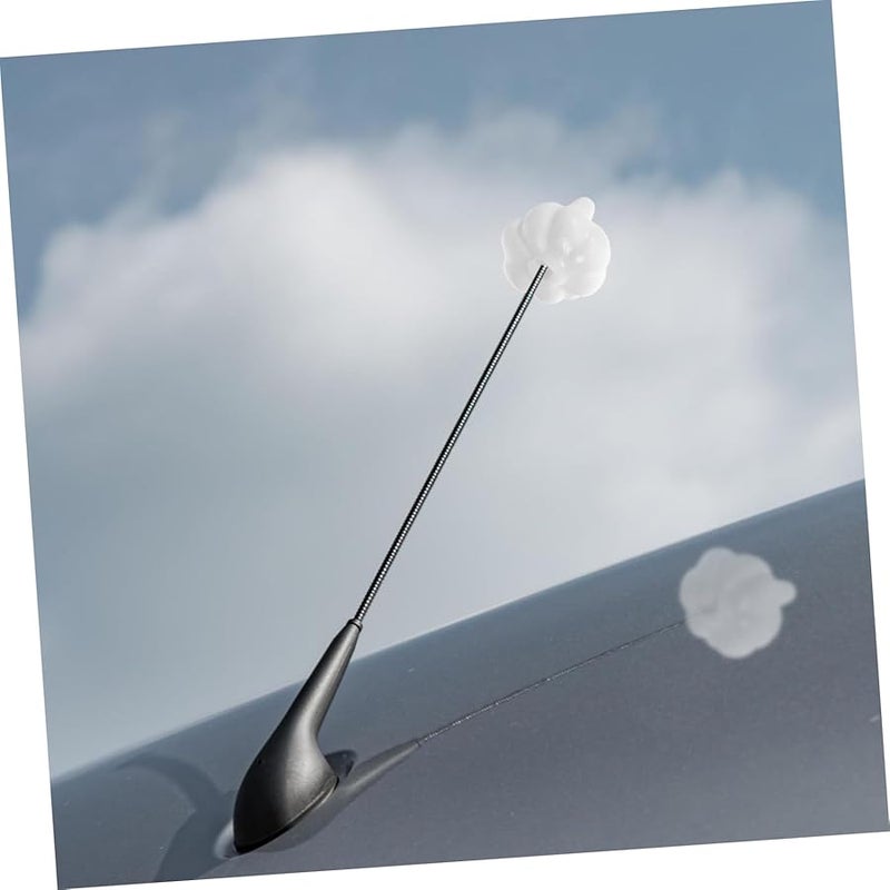 هوائي سيارة على شكل ثوم زخرفة خضروات لطيفة لتزيين سطح السيارة - Image 5