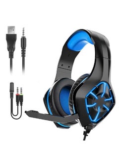 YONK Over-Ear Gaming Wired Headset With Mic For Ps4 Ps5 XOne XSeries Nswitch Pc  - Image 1