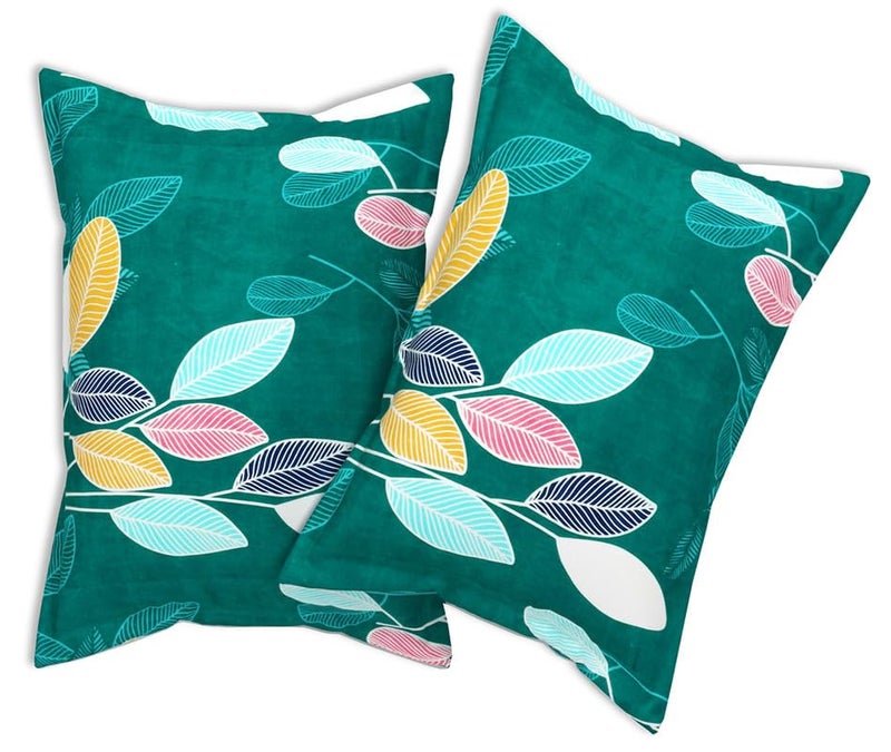 BSB HOME 210 TC Premium Cotton Elastic Fitted Bedsheets with 2 Pillow Covers|Double Bed with Corner Elastic Wrinkelfree Supersoft Floral Pattren Breathable |Size-72 x 68 + 6 inches |Multicolour1 - Image 3