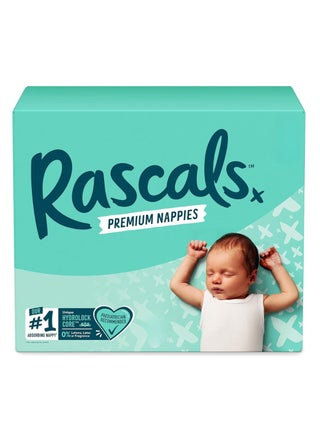 Rascals Premium Baby Diapers - Comfortable & Leak-Proof Diaper for Babies 3-5 kg - Soft & Gentle Diapers Size 1 - Jumbo Box (108 Count) - pzsku/Z0DD88B911720655FC338Z/45/1756963274/88329612-40a4-4a77-89de-29c089b75341