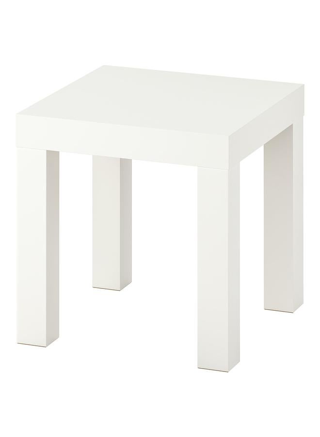 إيروريكس طاولة جانبية، بيضاء، 35×35 سم - Image 1