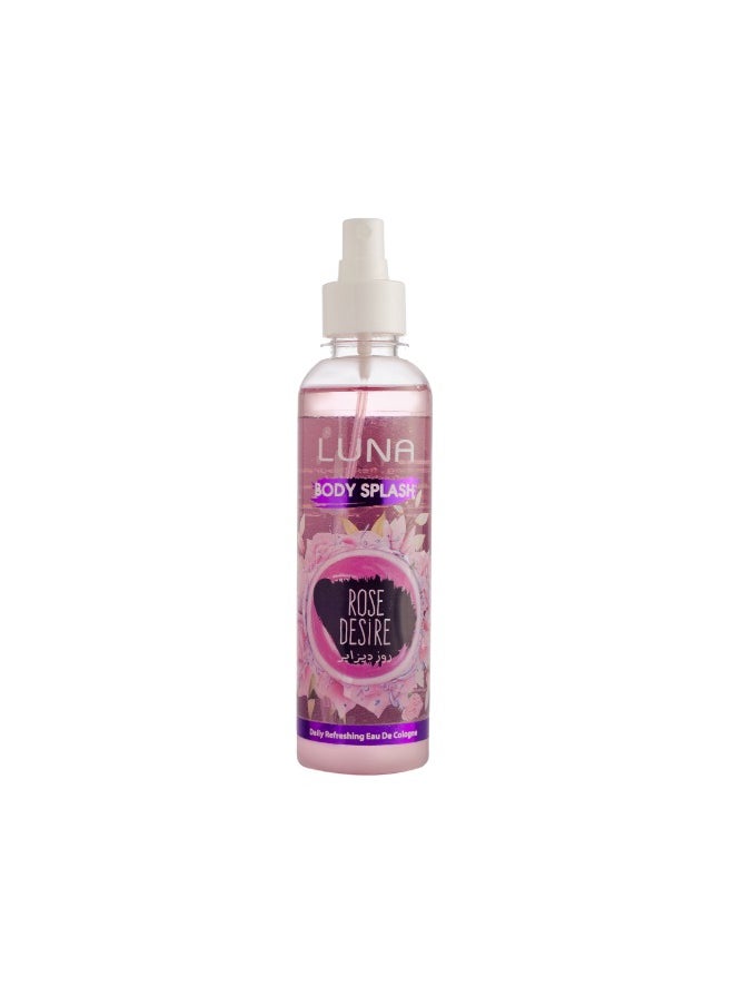 Luna Eau De Cologne Rose Desire 250 ml 