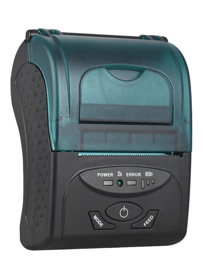 NIBEMINENT Bluetooth Connect Label Thermal Printer Black/Blue  - Image 5
