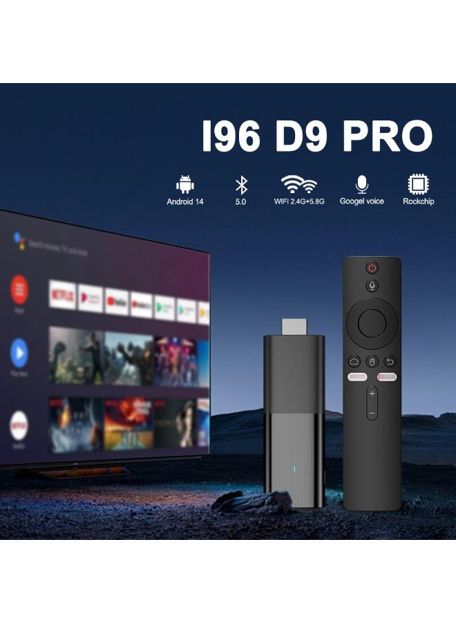 epicarma Android 14 TV Stick FHD 1080P Smart Streaming Media Player with 4K Video Support, Google Assistant, Netflix, YouTube & Prime Video, Dual Band Wi-Fi 2.4G/5G, Bluetooth 5.0, HDMI TV Dongle, Wireless Screen Mirroring, Quad-Core - Image 2