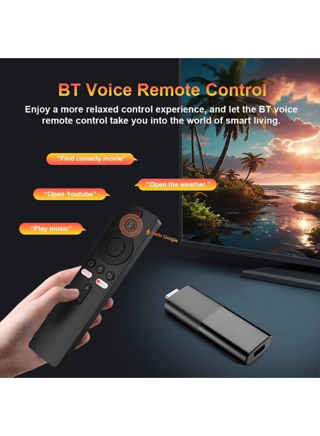 epicarma Android 14 TV Stick FHD 1080P Smart Streaming Media Player with 4K Video Support, Google Assistant, Netflix, YouTube & Prime Video, Dual Band Wi-Fi 2.4G/5G, Bluetooth 5.0, HDMI TV Dongle, Wireless Screen Mirroring, Quad-Core - Image 5