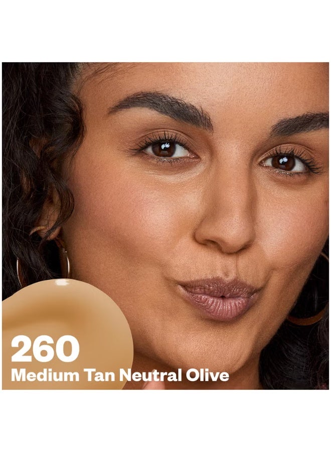 كوساس كريم أساس كوساس SPF 25 ريفيلر لتحسين البشرة - لون بني متوسط ​​محايد زيتوني 260 - Image 3