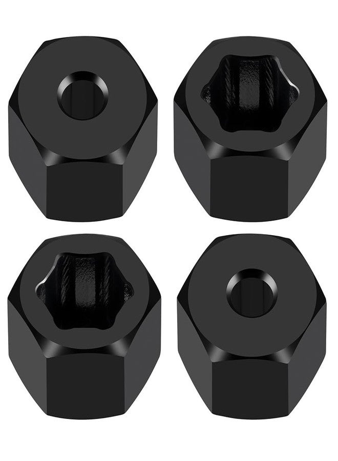 MOHERO 4Pcs 7mm to 12mm Wheel Hex Hub Adaptor 6mm/12mm Thickness Wheel Spacers for 1/16 Losi Mini-T 2.0 Mini-B Mini JRX2 JRXT RC Car Truck Upgrades Parts (6mm) - Image 1