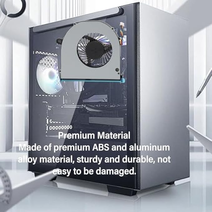 CPU COOLING FAN FOR NUC NUC11 NUC11PAH NUC11TNH, 4PIN LAPTOP CPU COOLER, POWERFUL HEAT DISSIPATION PERFORMANCE, LIGHTWEIGHT COMPUTER COOLING FAN - Image 3