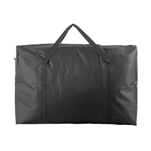 Fakeface Extra Large Over-sized Handy Storage Bag Waterproof Heavy Duty Oxford Travel Luggage Caddy Organizer Quilt Blanket Duvet Reusable Laundry Bag Weekender Duffel Space Saver Storage Bag with Web Handles - Image 3
