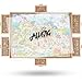 ALL4JIG 2000 Pieces Rotating Puzzle Board with 6 Drawers and Cover28x40Portable Wooden Jigsaw Puzzle Table for AdultsLazy Susan Spinning Puzzle Boards Birthday Gift for mom - Image 3