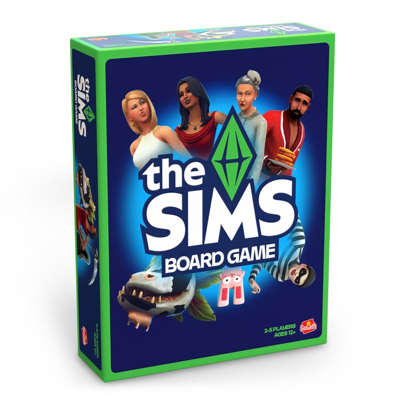 Goliath The Sims Board Game Family Strategy Game Craft Your Story Collect Matching SIMbols 25 Players Ages 12 - Image 2