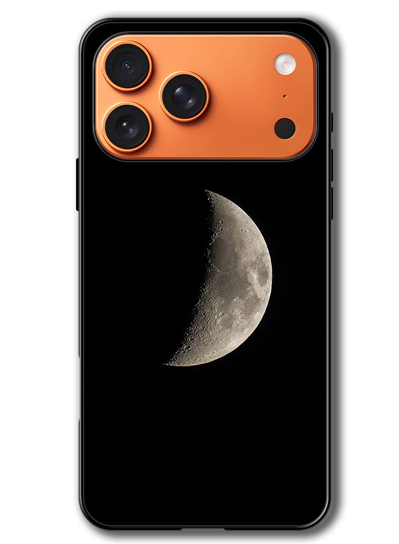 Theodor Case Compatible with Apple iPhone 17 Pro Max 6.9 Inch Protection Shockproof Bumper Cover moon_shadow_planet - Image 1