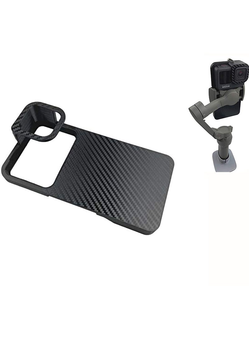 SYOSI Handheld Gimbal Adapter for GoPro Hero 9 Black Camera Mount Plate Adapter for Osmo Mobile 4 3 Handheld Gimbal Stabilizers - Image 1