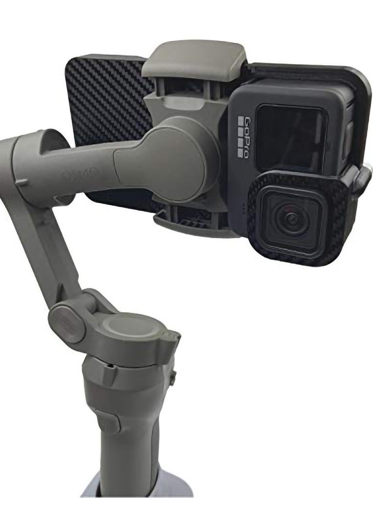 SYOSI Handheld Gimbal Adapter for GoPro Hero 9 Black Camera Mount Plate Adapter for Osmo Mobile 4 3 Handheld Gimbal Stabilizers - Image 2