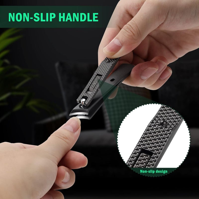 FVION Precision Nail Clippers, Toenail Pliers for Deep Thickness and Ingrown Toenails, Curved Blade Nail Cutter Made of Stainless Steel, Large Nail Clippers for Older - Image 4