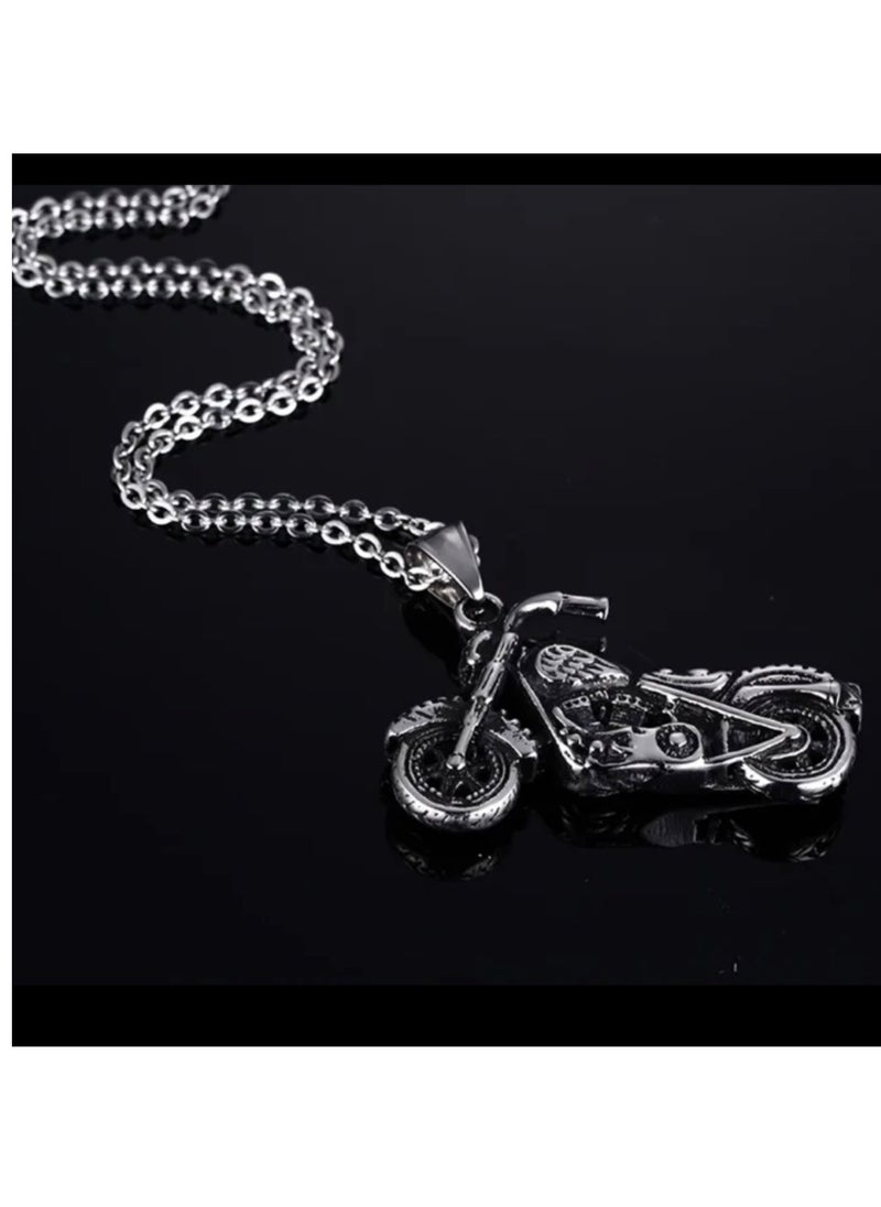 JewelryEveryday - High Quality Silver Stainless Steel Necklace For Men Size 55 cm - Image 1