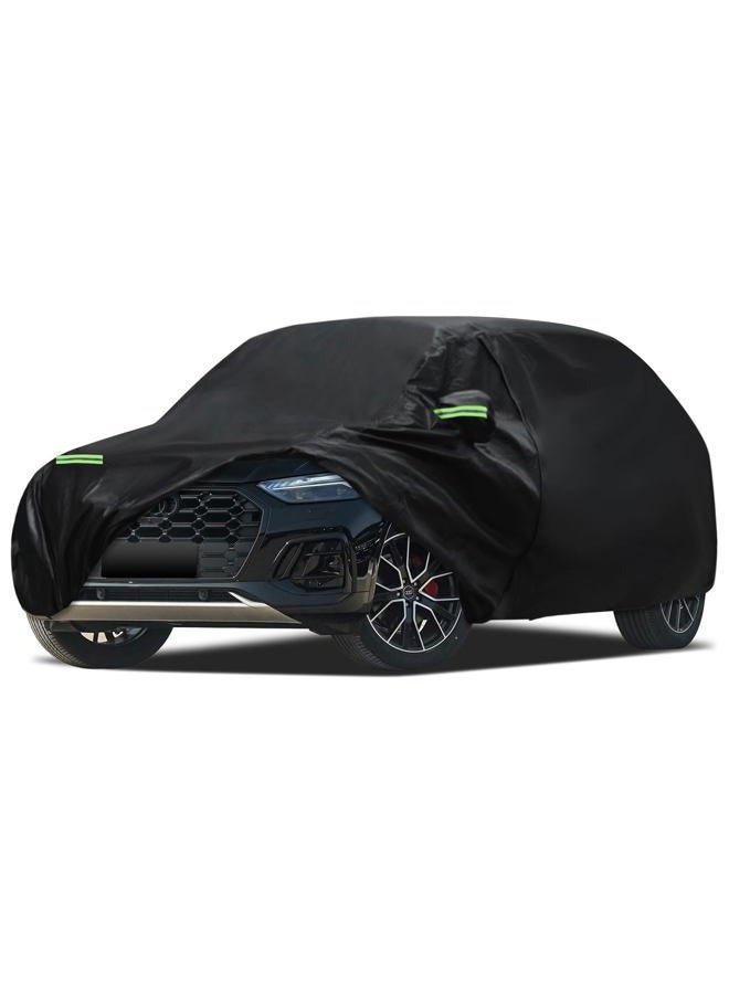Migaven Car Cover Custom Fit for Audi Q5/SQ5 2009-2025, Migaven Waterproof Full Exterior Cover Sun Rain Protection with Door Zipper and Cotton Lining - Image 1