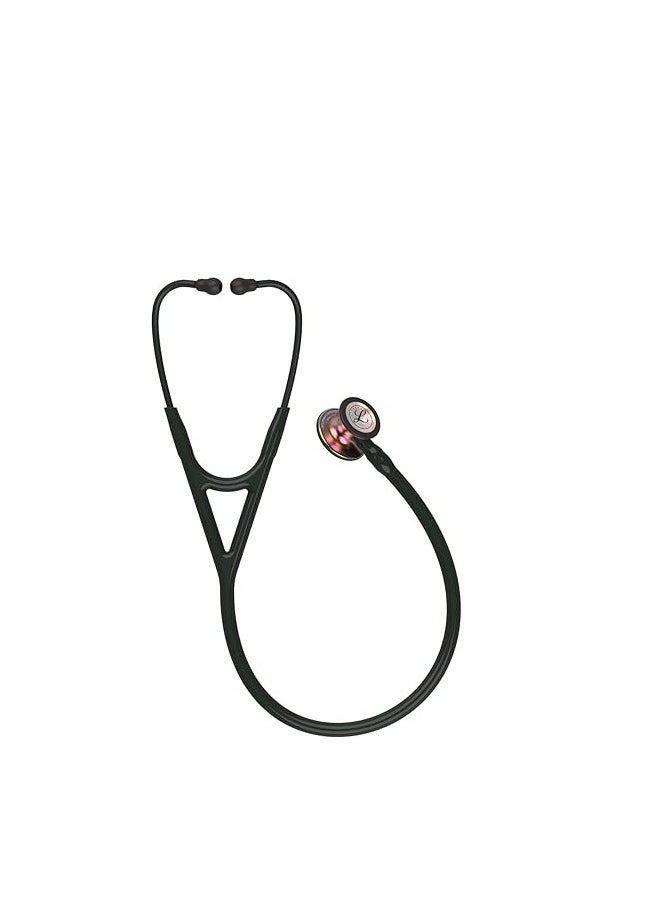 Littmann 3M™ Littmann® Cardiology IV™ Diagnostic Stethoscope with free laser engraving (Black - Rainbow 6165)  - Image 4