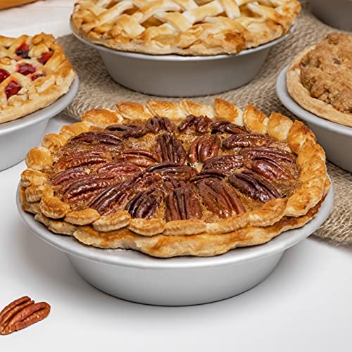 Fat Daddio's PIE-12 Anodized Aluminum Pie Pan, 12 x 1.5 Inch - Image 5