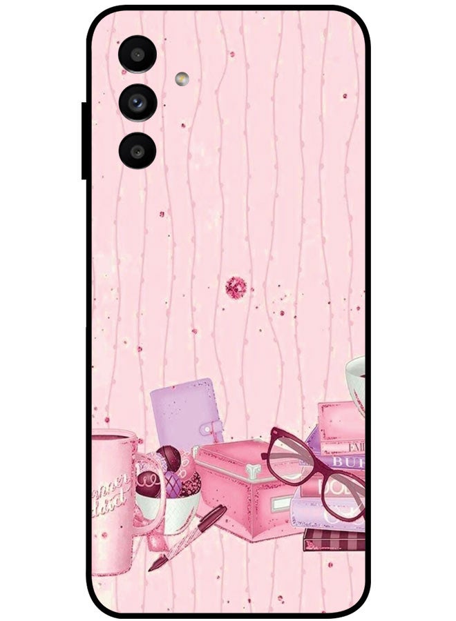 EYE CATCH Protective Case Cover For Samsung Galaxy A13 5G Smart Series Printed Protective Case Cover for Samsung A13 5G Girl Pink Items - Image 1