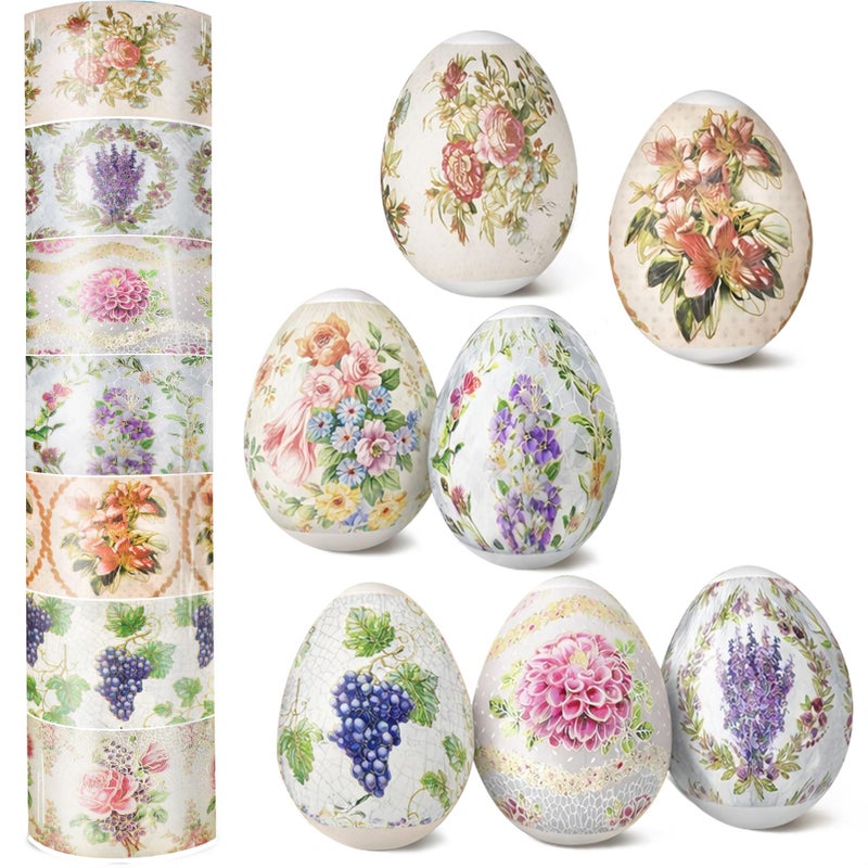 Diximus Thermo Heat Shrink Sleeve Decoration Easter Egg Wraps Pysanka Pysanky Decoupage - Image 3