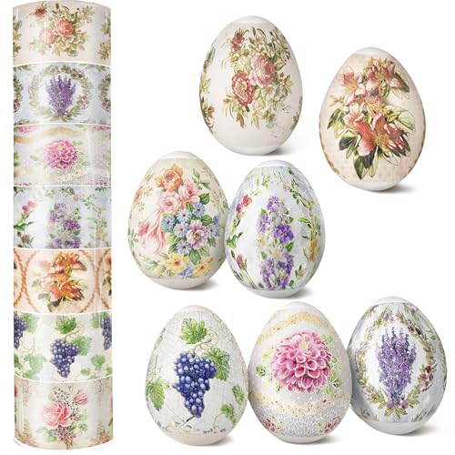 Diximus Thermo Heat Shrink Sleeve Decoration Easter Egg Wraps Pysanka Pysanky Decoupage - Image 1