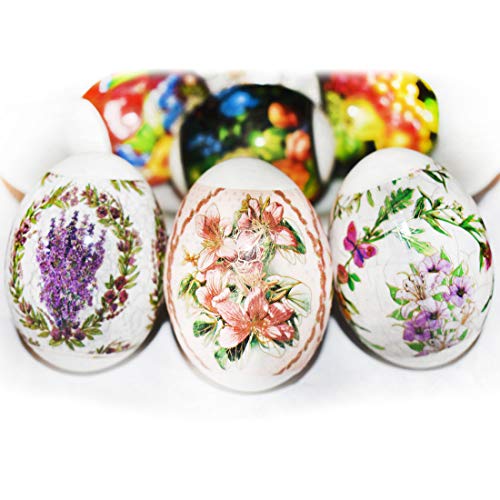 Diximus Thermo Heat Shrink Sleeve Decoration Easter Egg Wraps Pysanka Pysanky Decoupage - Image 5