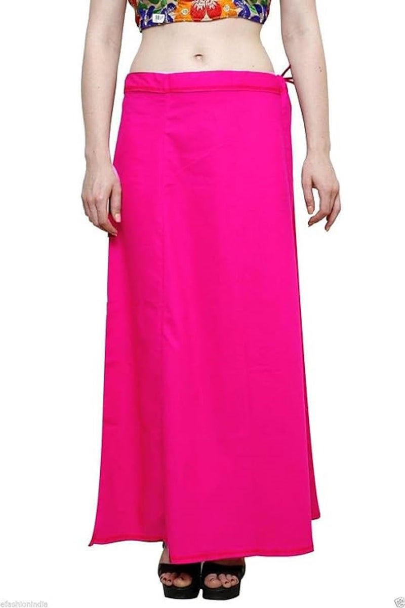 Timatim Women’s Petticoats for Saree, Readymade Cotton Inskirt for Women (Free Size), Pack of 5 (Multicolor-2) - Image 5