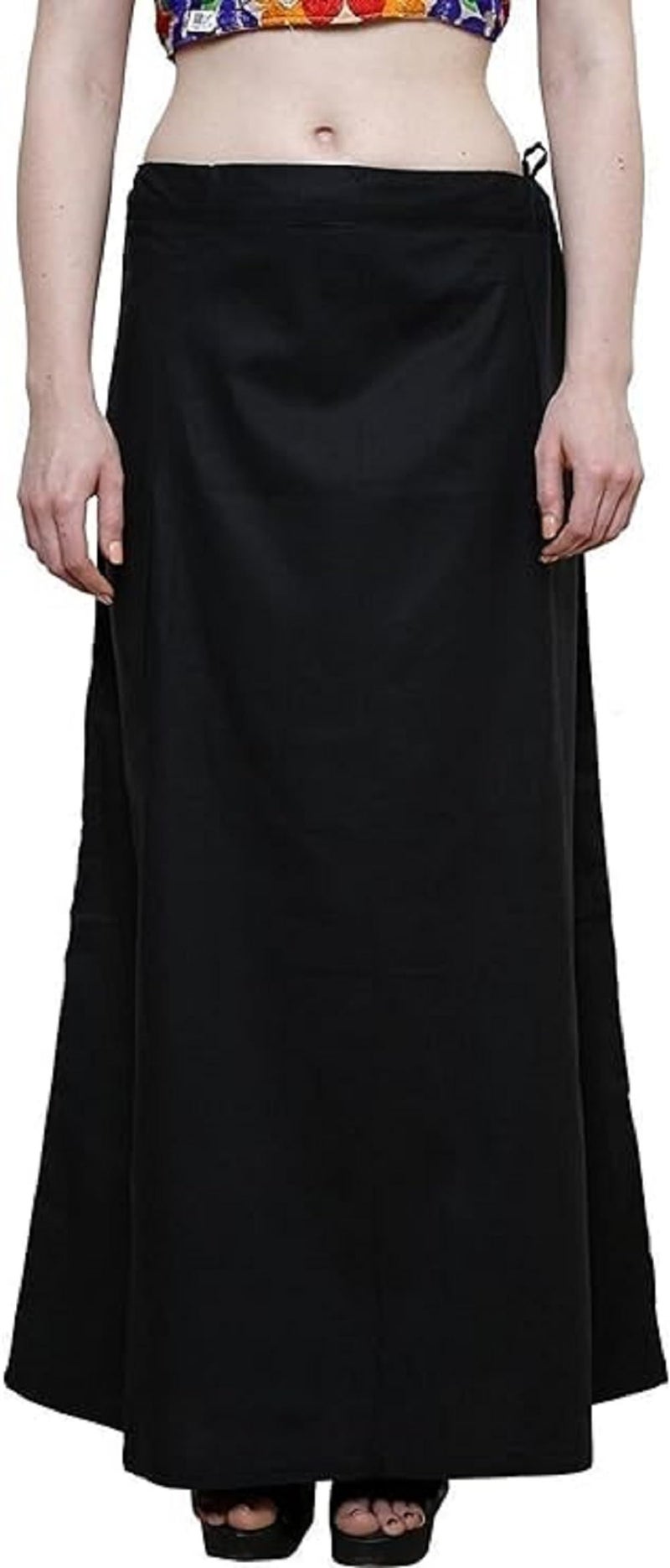 Timatim Women’s Petticoats for Saree, Readymade Cotton Inskirt for Women (Free Size), Pack of 5 (Multicolor-2) - Image 2