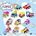 Atiger Easter Basket Stuffers for Kids Egg Fillers 12pcs Pull Back Cars Truck Vehicles Set for Boys Girls Mini Assorted Construction Vehicle Toy Party Favors Potty Training Reward for Kids - Image 4