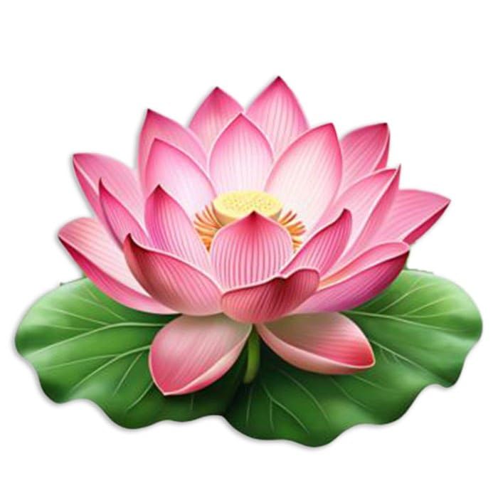 Haoser Pack of 9 Premium Lotus Stickers – Decorative Craft Stickers for DIY Projects, Scrapbooking, Wall Décor, School Crafts & Festival Decorations (2.5 Inch, Multicolor) - Image 2